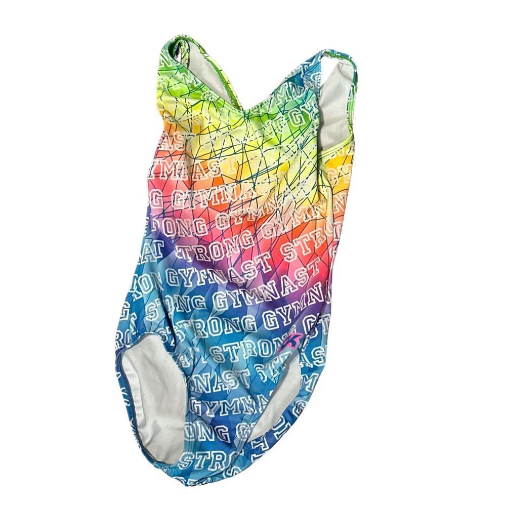GK Kids One-Piece Bodysuit Rainbow Gradient with Blue